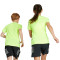 Camiseta Running 3Stripes Niño Lucid Lemon-Reflective Silver