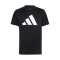 Camiseta Training Essentials Logo Niño Black-White