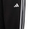 Pantalón largo Training Essentials 3 Stripes Niño Black-White