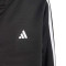 Chaqueta Training Essentials 3 Stripes Niño Black-White