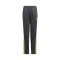 Pantalón largo Training Essentials 3 Stripes Niño Carbon-Lucid Lemon