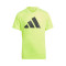 Camiseta Training Essentials Logo Niño Lucid Lemon-Carbon