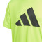 Camiseta Training Essentials Logo Niño Lucid Lemon-Carbon