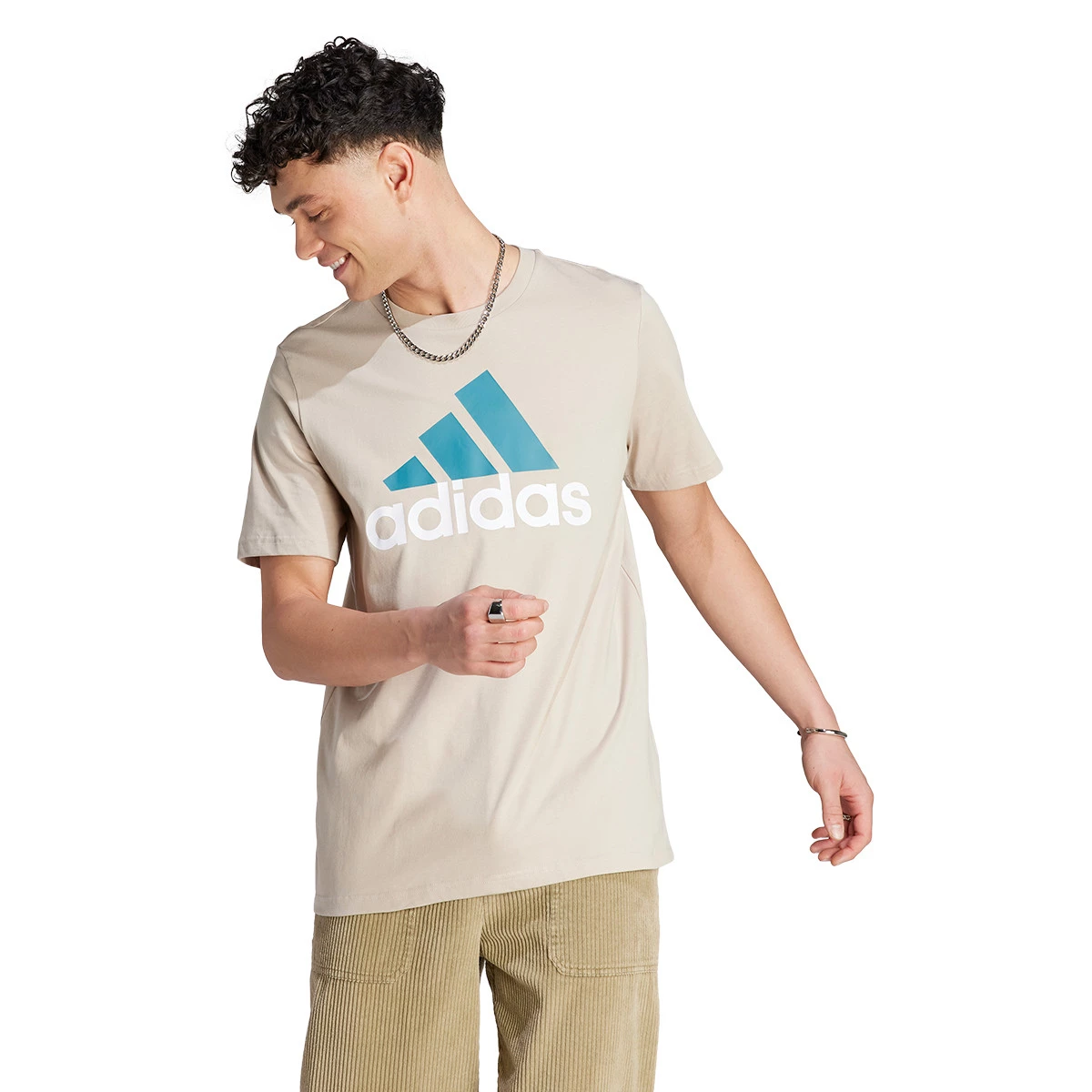Camisetas adidas beige top