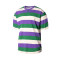 Camiseta Taichung Striped Dropped Shoulder Tee Verdant Green Striped