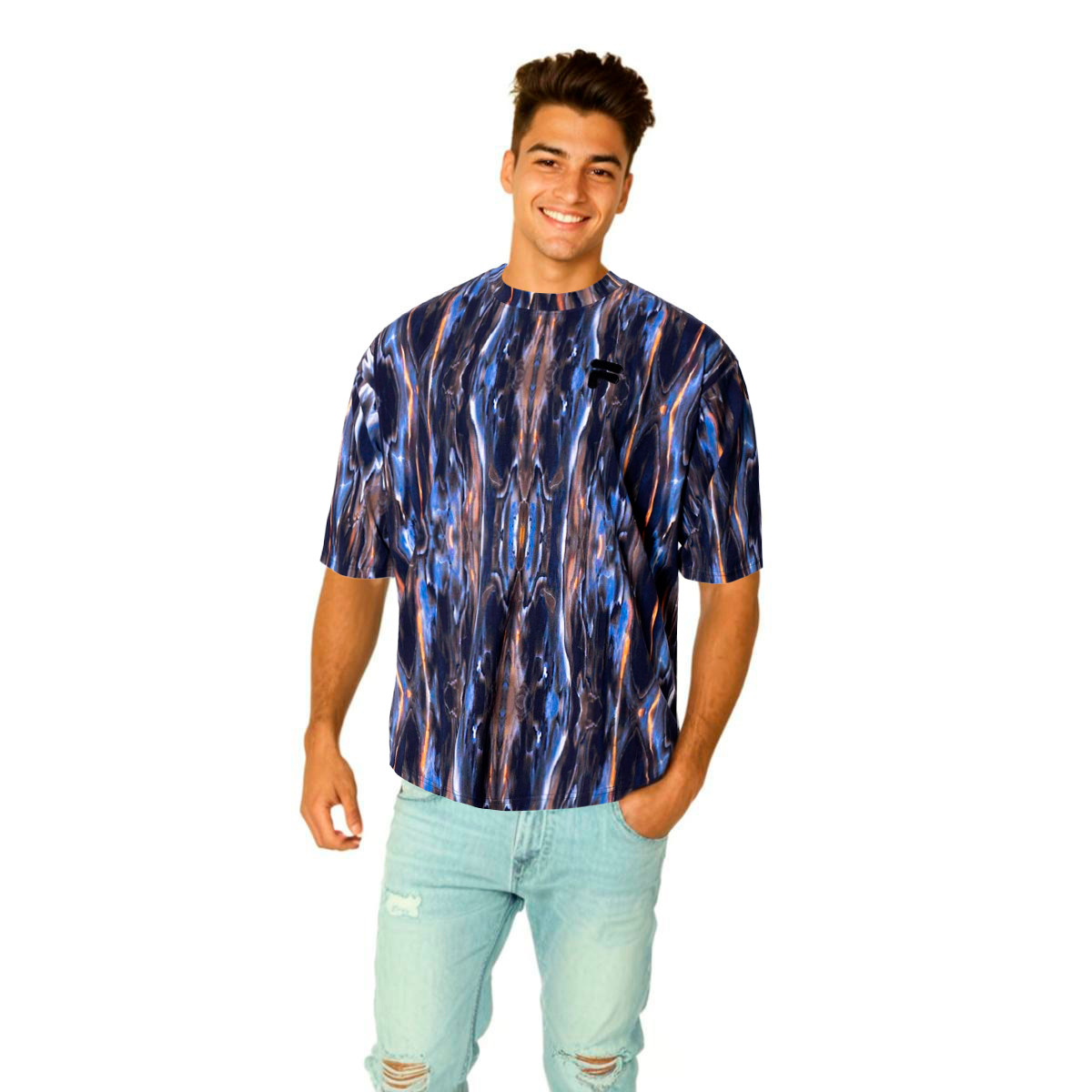 Fila sales oversized tee