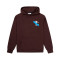 Sudadera Tape Off Oversized Hoodie Olive