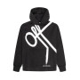 Direction Oversized Hoodie Crno
