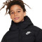 Cazadora Sportswear Low SynFleece Adp Hoodie Niño -Black-White