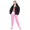 Cazadora Sportswear Low SynFleece Adp Hoodie Niño Black-Playful Pink
