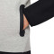 Chaqueta Sportswear Tech Fleece Niño Grey Heather-Black-Black-White