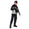 Chaqueta Sportswear Tech Fleece Niño Grey Heather-Black-Black-White