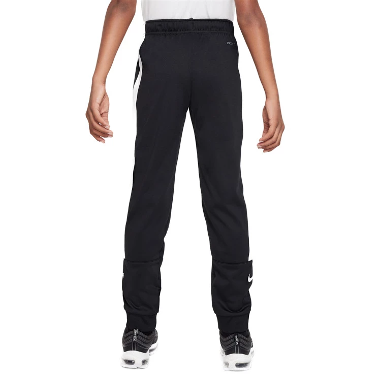 Trousers Nike Kids Sportswear Air Print Black Summit White Futbol Emotion
