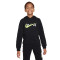 Nike Kids Sportswear Air Print Hoody Fleece Bb Sweatshirt