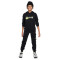 Sudadera Sportswear Air Print Hoody Fleece Bb Niño Black-Volt