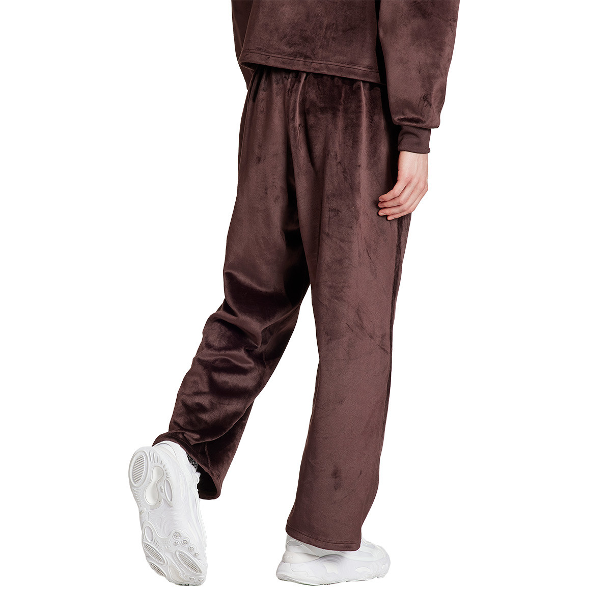 Adidas velour on sale pants maroon