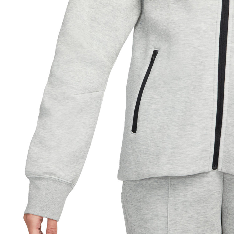chaqueta-nike-sportswear-tech-fleece-hoodie-mujer-grey-heather-black-3