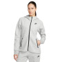 Sportswear Tech Fleece Hoodie Mujer-Szary Wrzos-Czarny