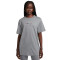 Camiseta Nike Club+ Sherpa Woventr Crew Mujer