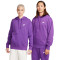 Sudadera Sportswear Sport Pack Hoodie Polar Fleece Purple Cosmos-Purple Cosmos-White