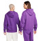 Sudadera Sportswear Sport Pack Hoodie Polar Fleece Purple Cosmos-Purple Cosmos-White