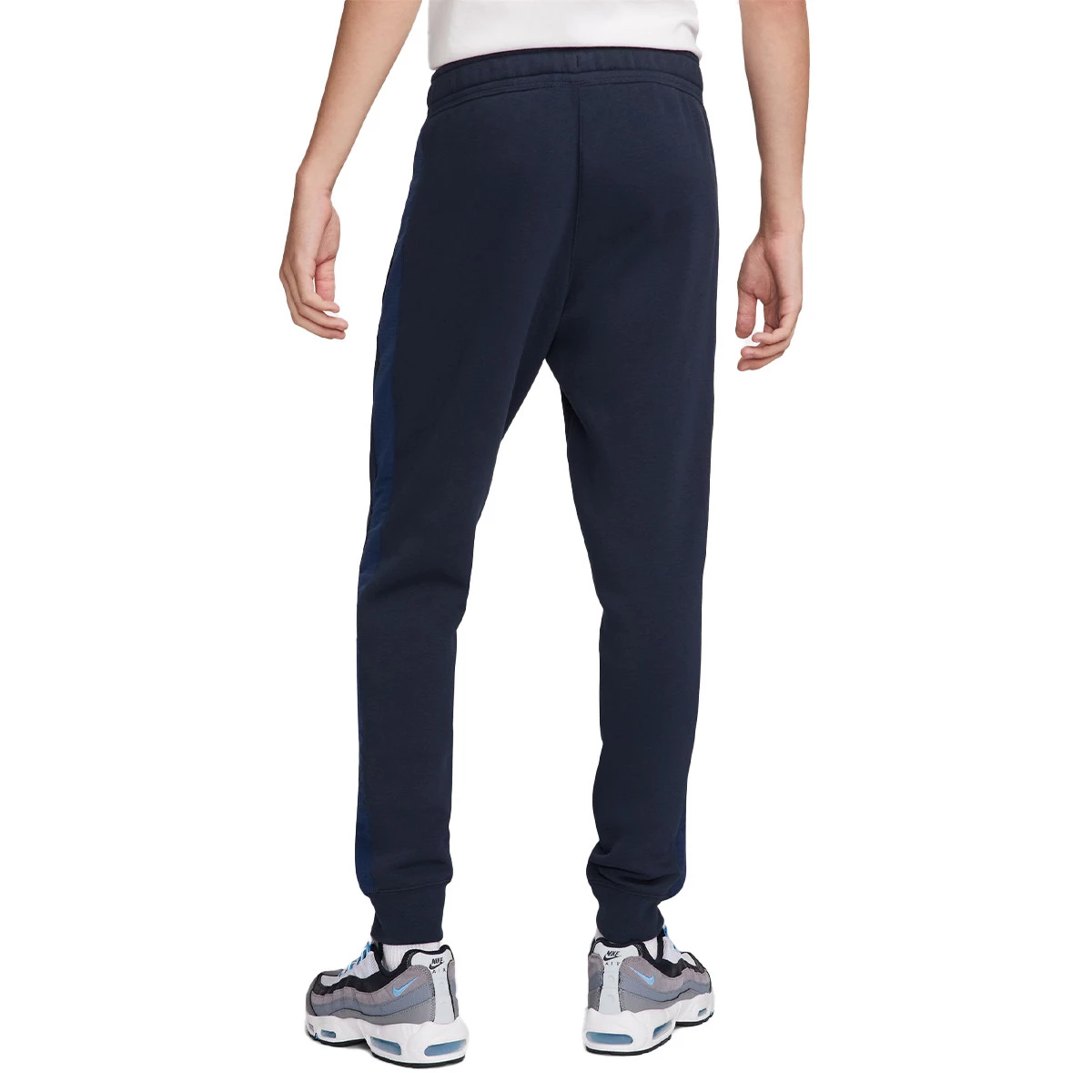 Trousers Nike Sportswear Sport Pack Flc Jogger Brush Dark Obsidian Midnight Navy Futbol Emotion