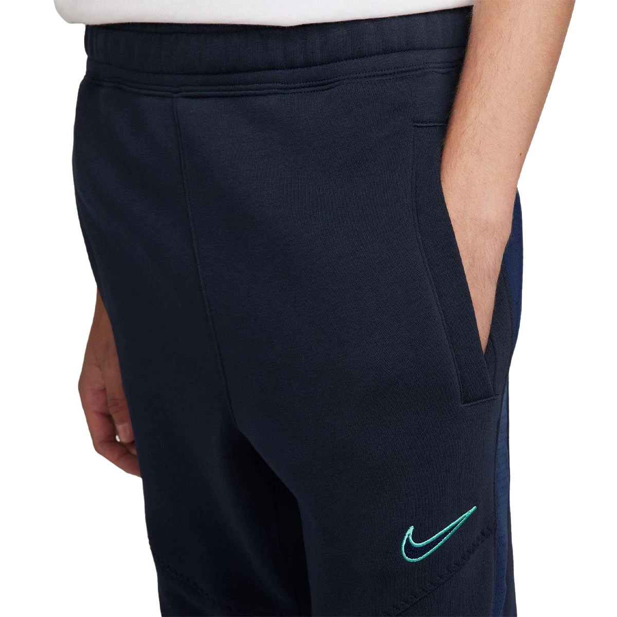 Trousers Nike Sportswear Sport Pack Flc Jogger Brush Dark Obsidian Midnight Navy Futbol Emotion