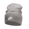 Gorro Peak Carbon Heather-White