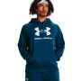 Rival Fleece Logo-Varsity Blue-White