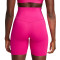 Malla Dri-Fit One Mujer Fireberry-White