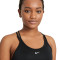 Camiseta Dri-Fit One Mujer Black-White