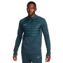 Therma-Fit Academy Winter Warrior-Deep Jungle-Fir-Reflective Srebrno