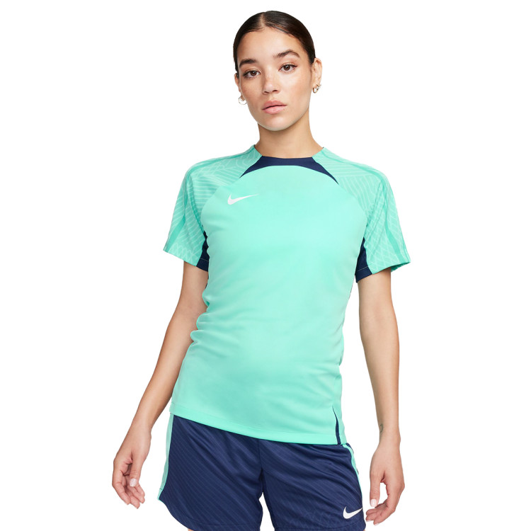 Dri-Fit Strike Mulher Hyper Turq-Midnight Navy-Washed Teal-White