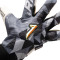 Guante Meta Tactik Gk Alpha Blue-Grey-White