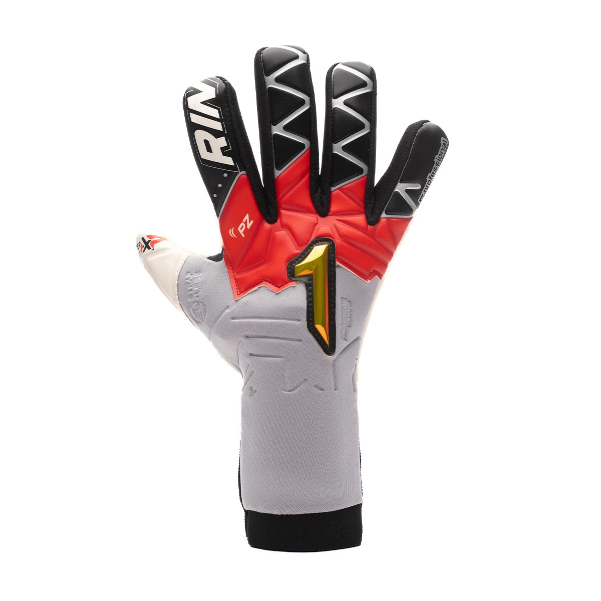 Gloves Rinat Xtreme Guard Zhero Semi Grey Red White Futbol Emotion