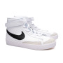 Blazer Mid 77 Niño White-Black-Team Orange