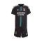 Conjunto SLB Benfica Segunda Equipación 2023-2024 Niño Black
