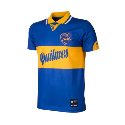 Camiseta Maradona X Copa Boca Juniors 1995 Retro Football Shirt