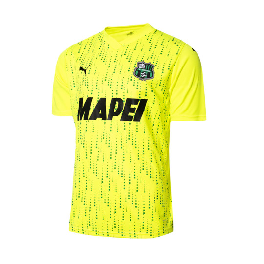 Maglia Puma UD Sassuolo Terza Divisa 2023 2024 Safety Yellow Green Bee Futbol Emotion