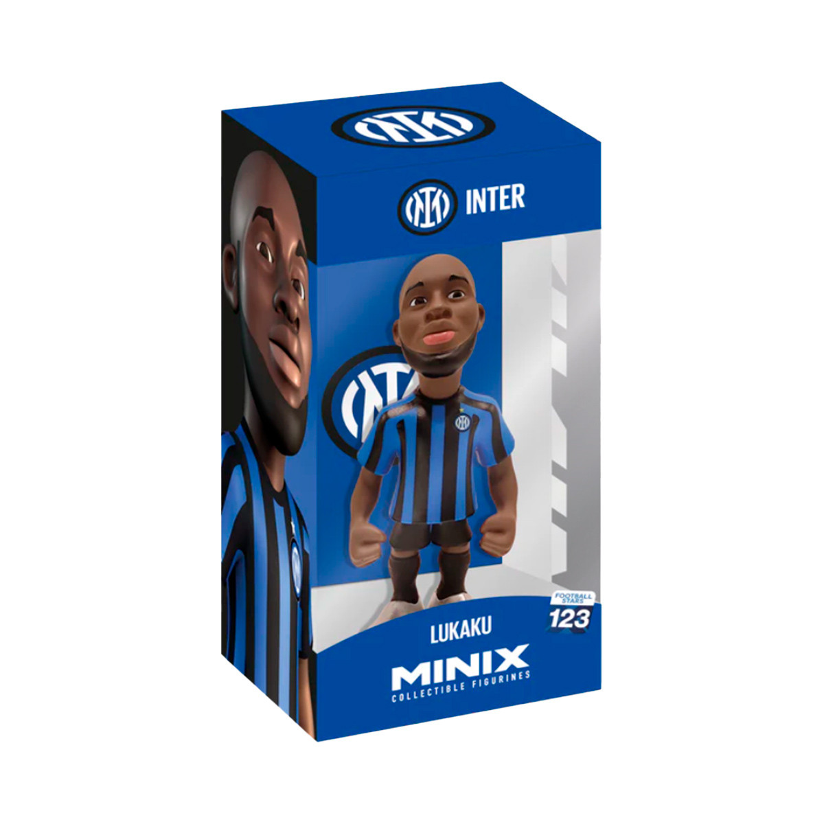 Banbo Toys Figure Minix Inter Milan (12 cm) Lukaku - Fútbol Emotion