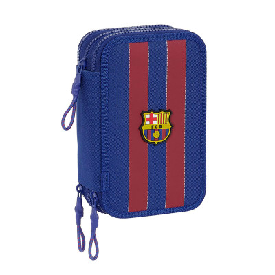 Triple pencil case 36 pcs F.C.Barcelona 1st kit 23/24