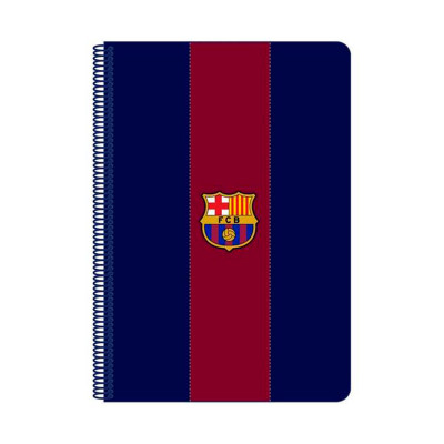 Notebook 80 P. Hard Cover F.C.Barcelona