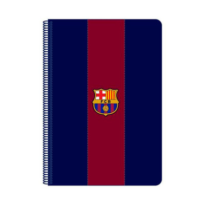 Quaderno Folio 80 H. copertina rigida F.C.Barcelona