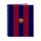 Classeur folio 4 anneaux mixtes F.C. Barcelona