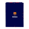 Carpeta folio 3 solapas F.C. Barcelona