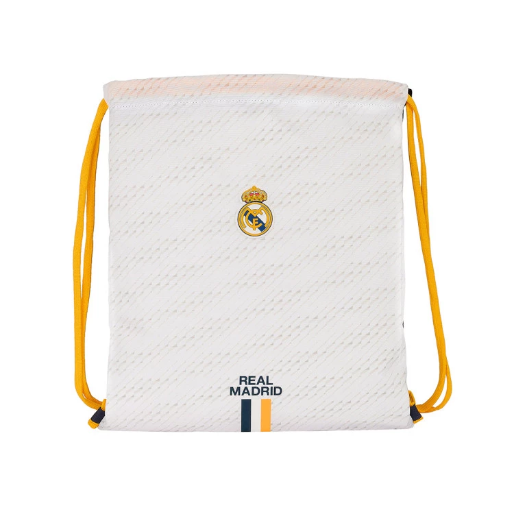 Gymsack Safta Real Madrid Home Kit 23 24 White Futbol Emotion