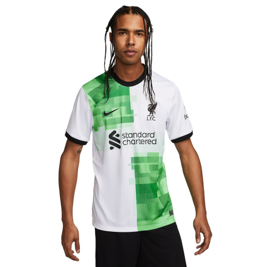 Camiseta Nike Liverpool FC Segunda Equipación Stadium 2023-2024 White ...
