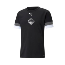 Jersey teamRISE m/c Niño UE Canyelles Black-Smoked Pearl-White