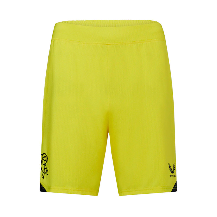 pantalon-corto-castore-rangers-primera-equipacion-portero-2023-2024-blazing-yellow-0