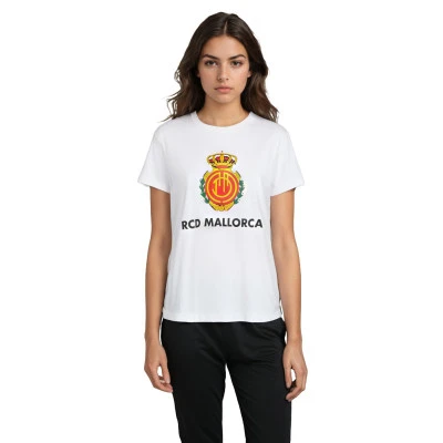 Women's RCD Mallorca Fanswear 'Crest' T-Shirt